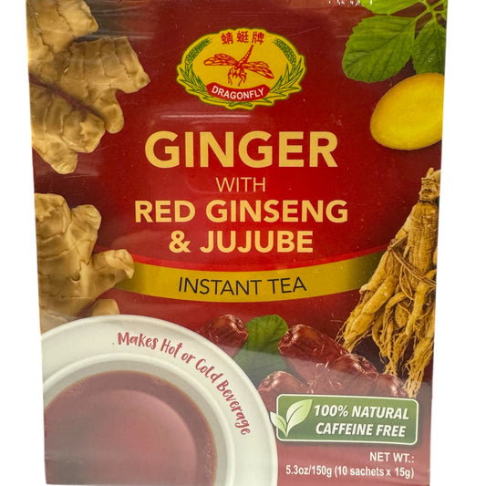 Ginger with red ginseng & jujube Instant Tea - 5.3 oz