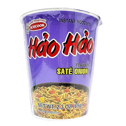 Hao Hao Instant Noodle Cups 65g (2.3oz)