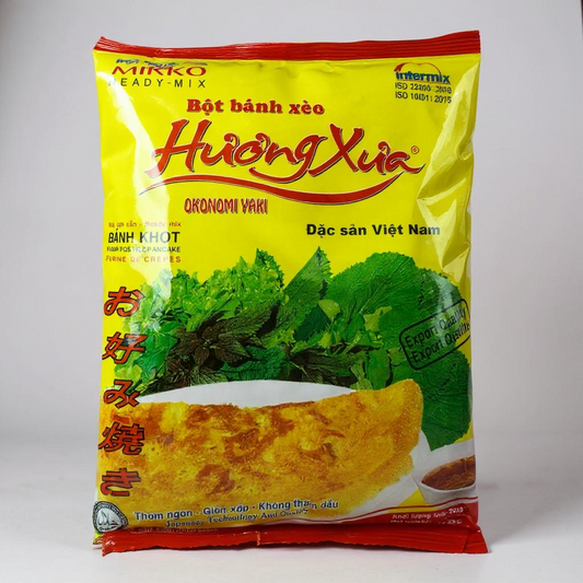 Huong Xua Banh Xeo Flour Mix (Bột Bánh Xèo) – 500g (17.6 oz)