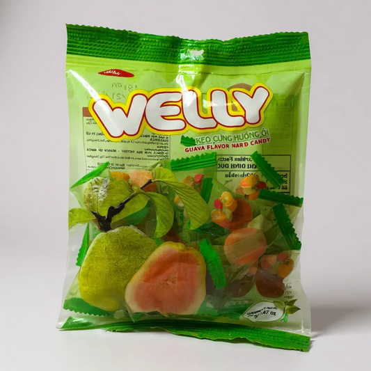 Welly Guava Flavor Hard Candy | Kẹo ổi Welly 2.47 oz (70g)