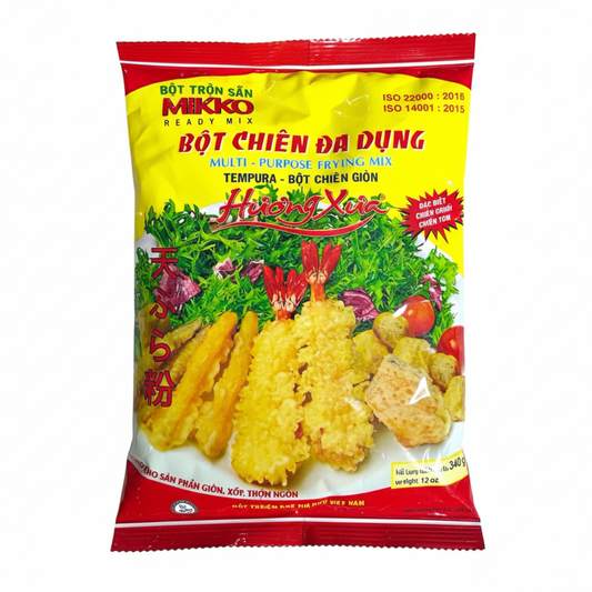 MIKKO Multi-Purpose Frying Mix – Tempura/Bot Chien Da Dung - 12 Oz (340g)