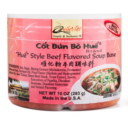 Quốc Việt Soup Base Hue Style Beef Flavor  (Cốt Bún Bò Huế) - 10 oz
