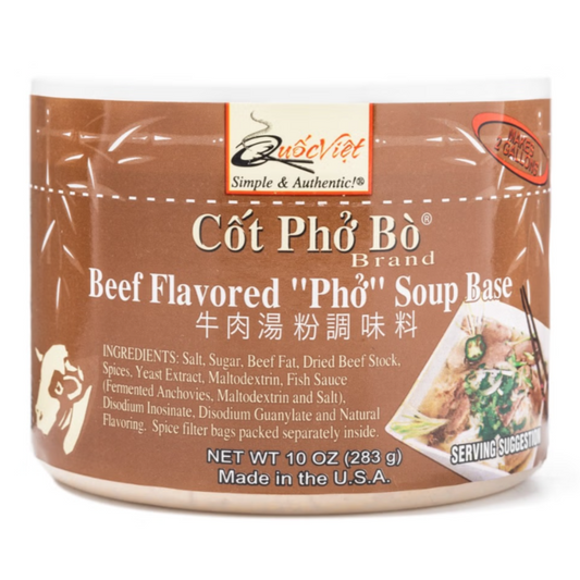 Quốc Việt Beef Flavored "Pho" Soup Base (Cốt Phở Bò) - 10oz