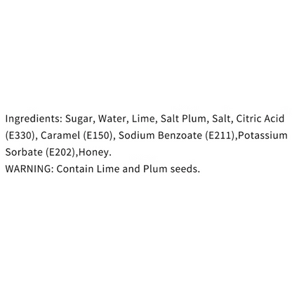 Red Brand Lime Juice with Sour Plum Concentrate Nước Chanh Xí Muội Đặc Biệt - 10 packets