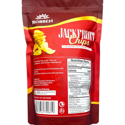 Robben Jackfruit Chips 100% natural  - mít sấy khô 7 oz