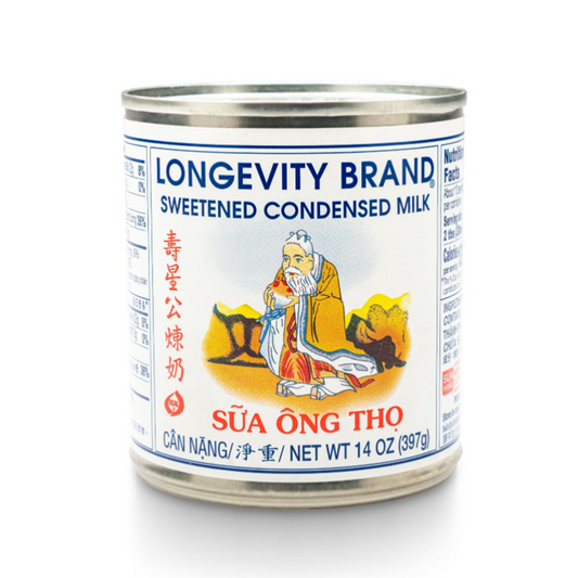 Longevity Sweetened Condensed Milk (Sữa Ông Thọ) - 14 oz