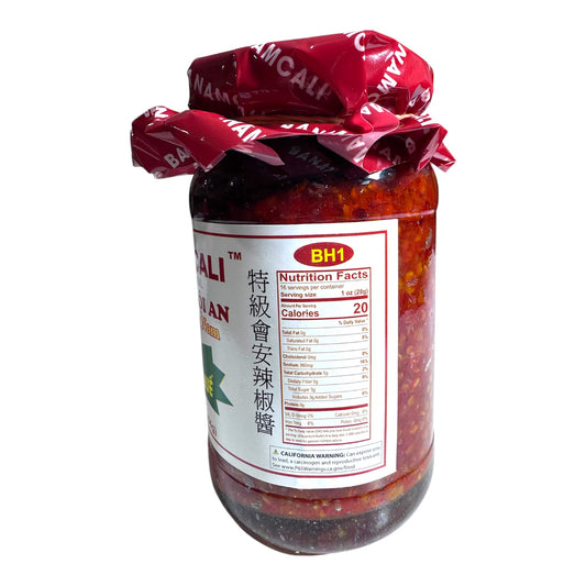 BA NAM CALI Chili Garlic in Oil/Tuong Ot Hoi An - 16 Oz