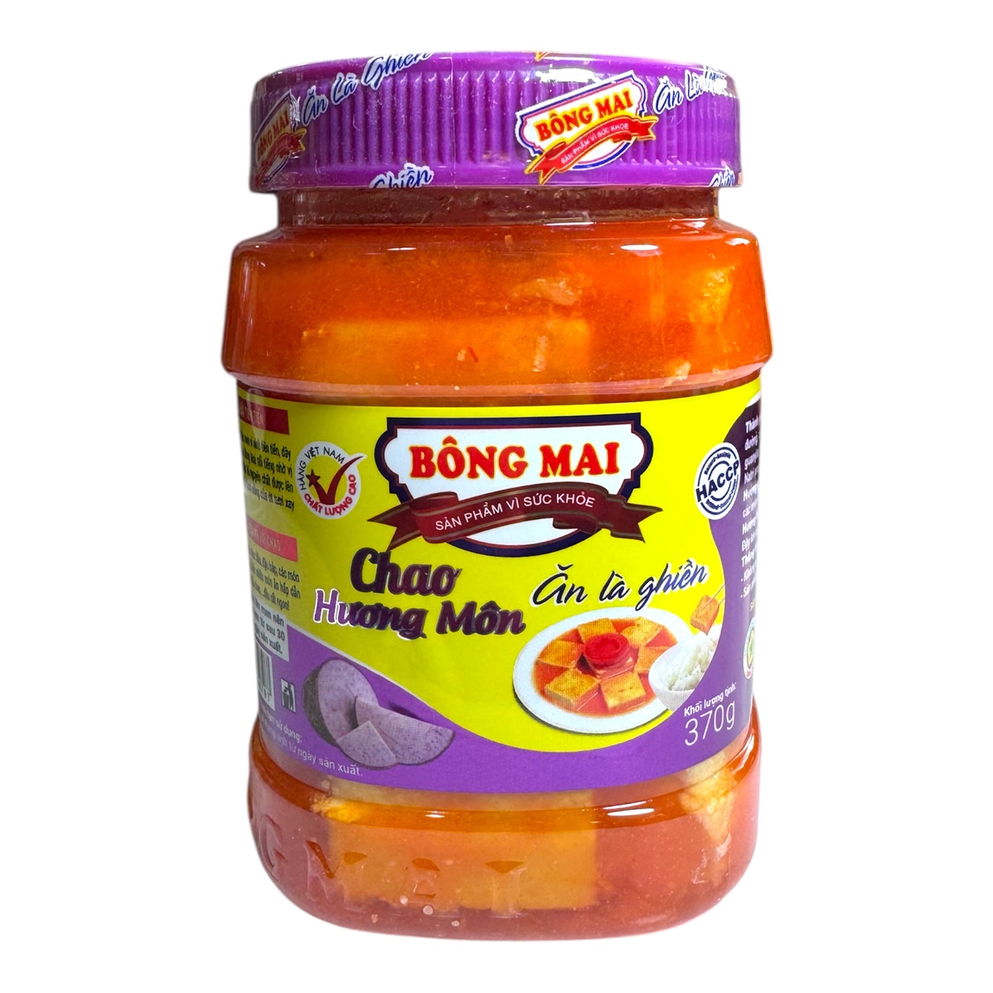 Bong Mai Taro Fermented Tofu - Chao Khoai Mon - 370gr