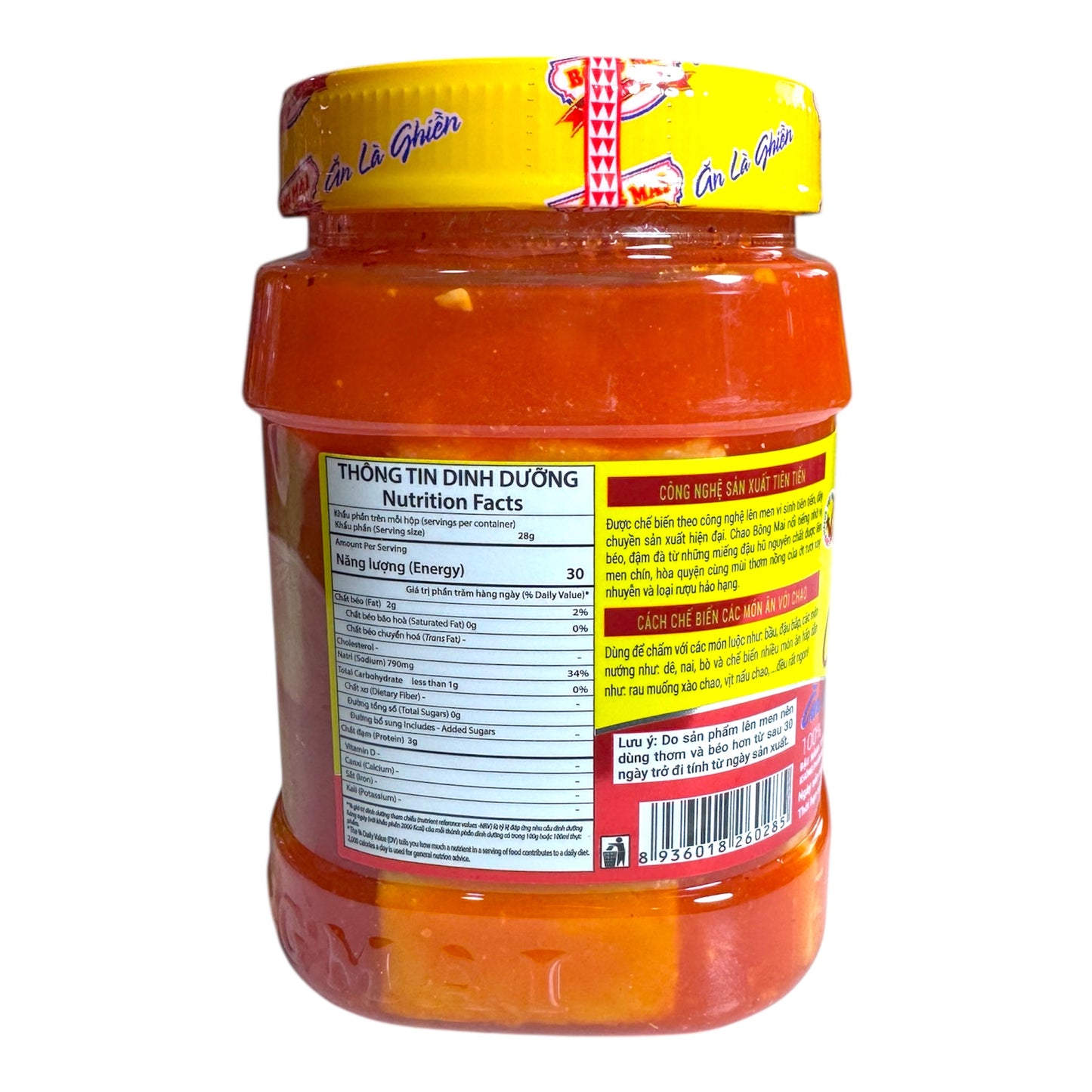 Bong Mai Fermented Tofu - Chao Bong Mai - 13 Oz (370g)