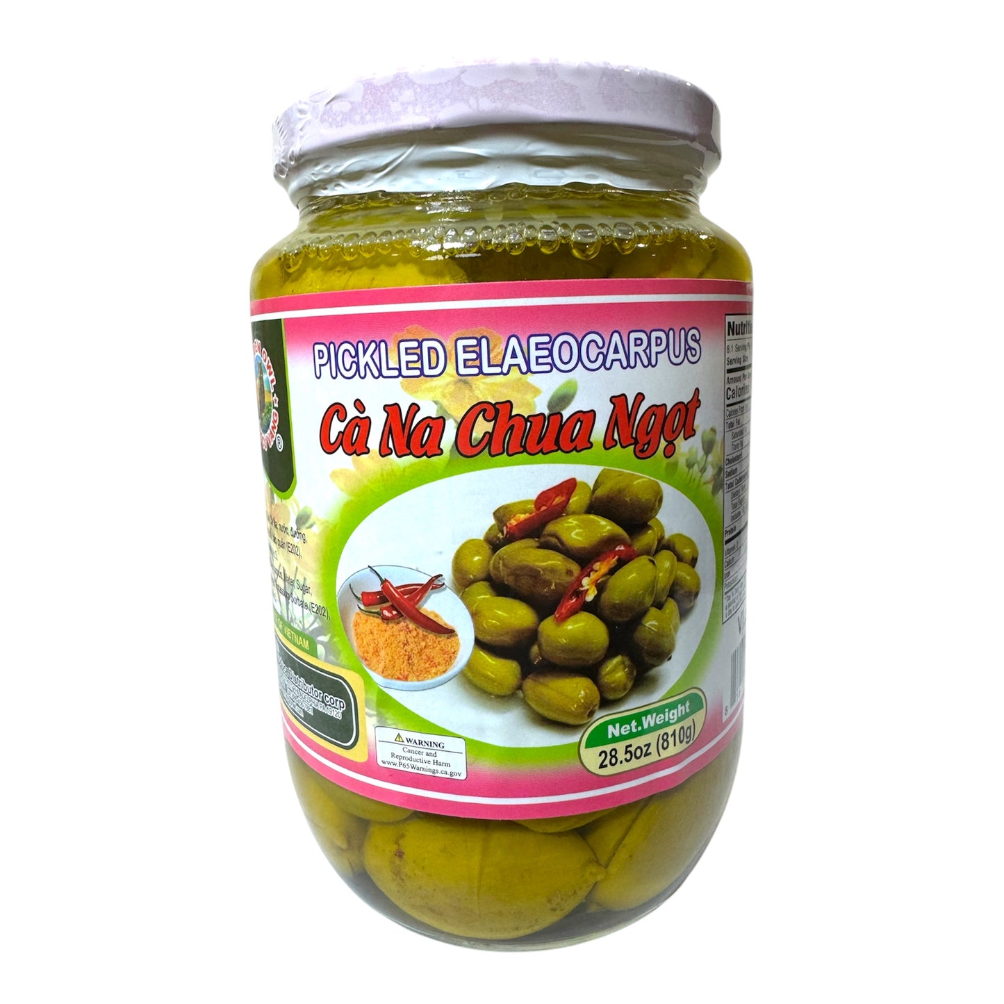 PICKLED ELAEOCARPUS (June plum)/Ca Na Chua Ngot 810g