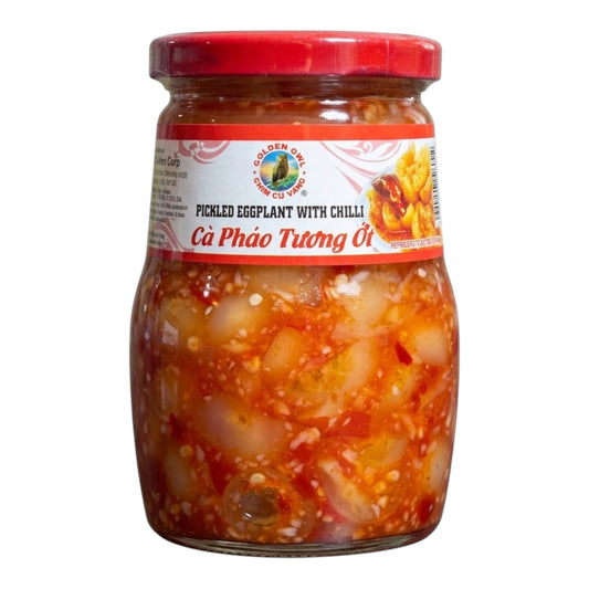 Pickled Eggplant with Chilli/Ca Phao Tuong Ot