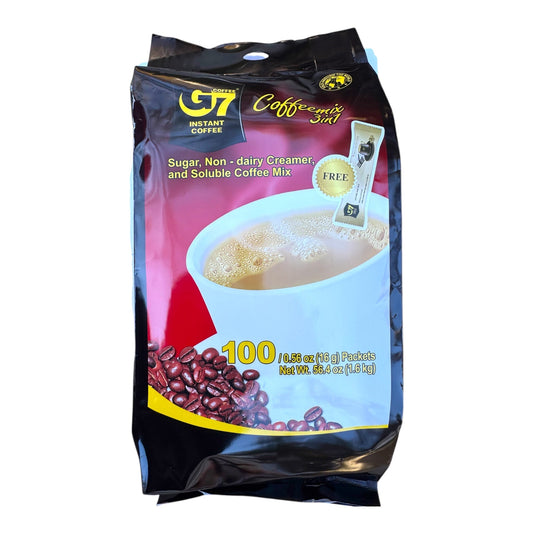 Trung Nguyen G7 3-In-1 Instant Vietnamese Coffee Mix - 100 pack (1.6kg)