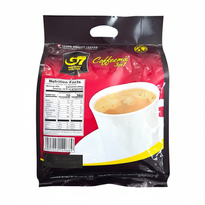 Trung Nguyen G7 3-in-1 Instant Coffee 50 packets - 28.2 Oz (800g)