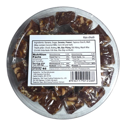 Banana Candy/Keo Chuoi Cuc - 10 Oz (285g)