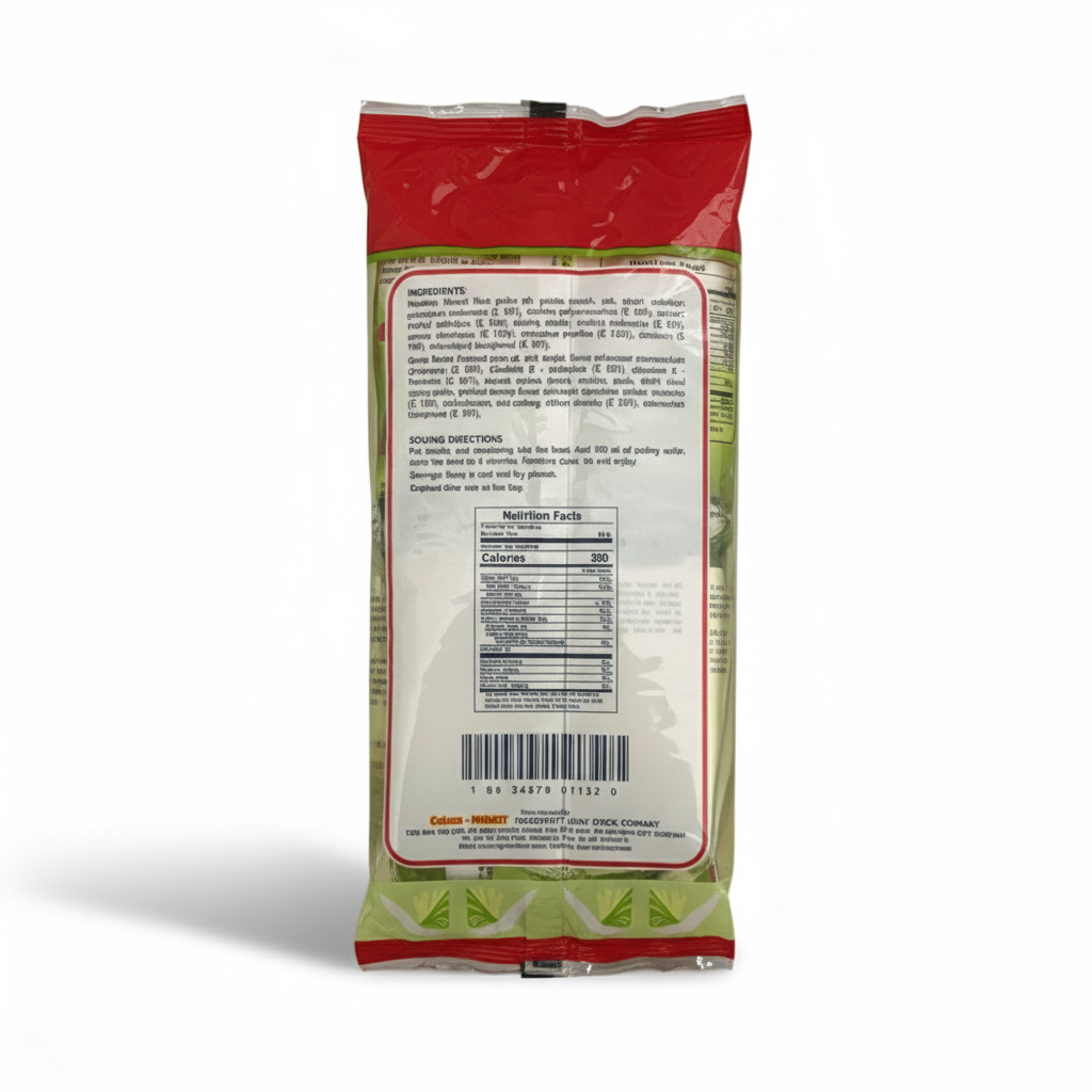 MILIKET Instant Noodles – Satay Flavor/Mi SaTe - 10 packs x 75