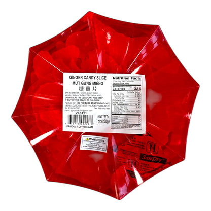 GINGER CANDY SLICE/Mut Gung Mieng - 7oz (200g)