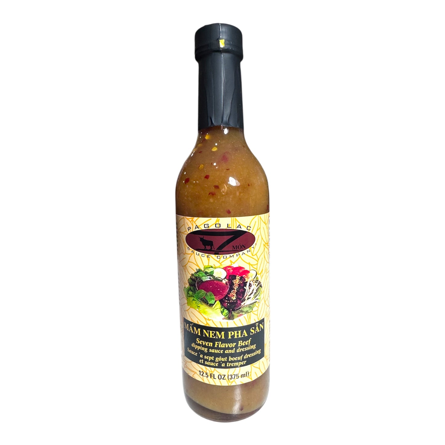 PAGOLAC Seven Flavor Beef Dipping Sauce/Mam Nem Pha San - 12.5 Oz