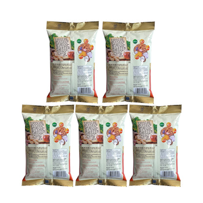 Tan Tan Peanuts with Coconut - Dau Phong Nuoc Cot Dua - Combo 5 packs x 60g